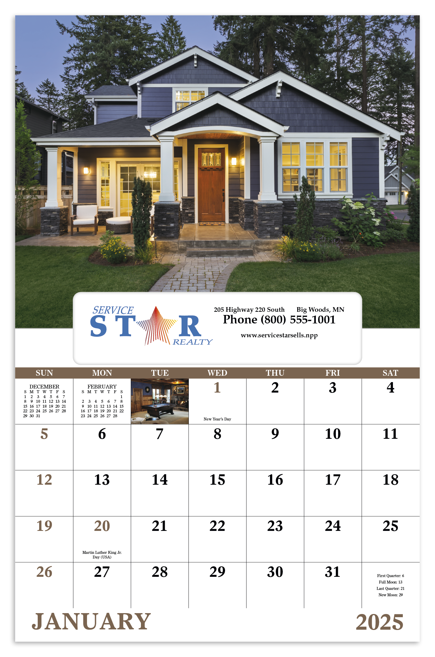 Good Value™ Welcome Home - Window Calendar 11