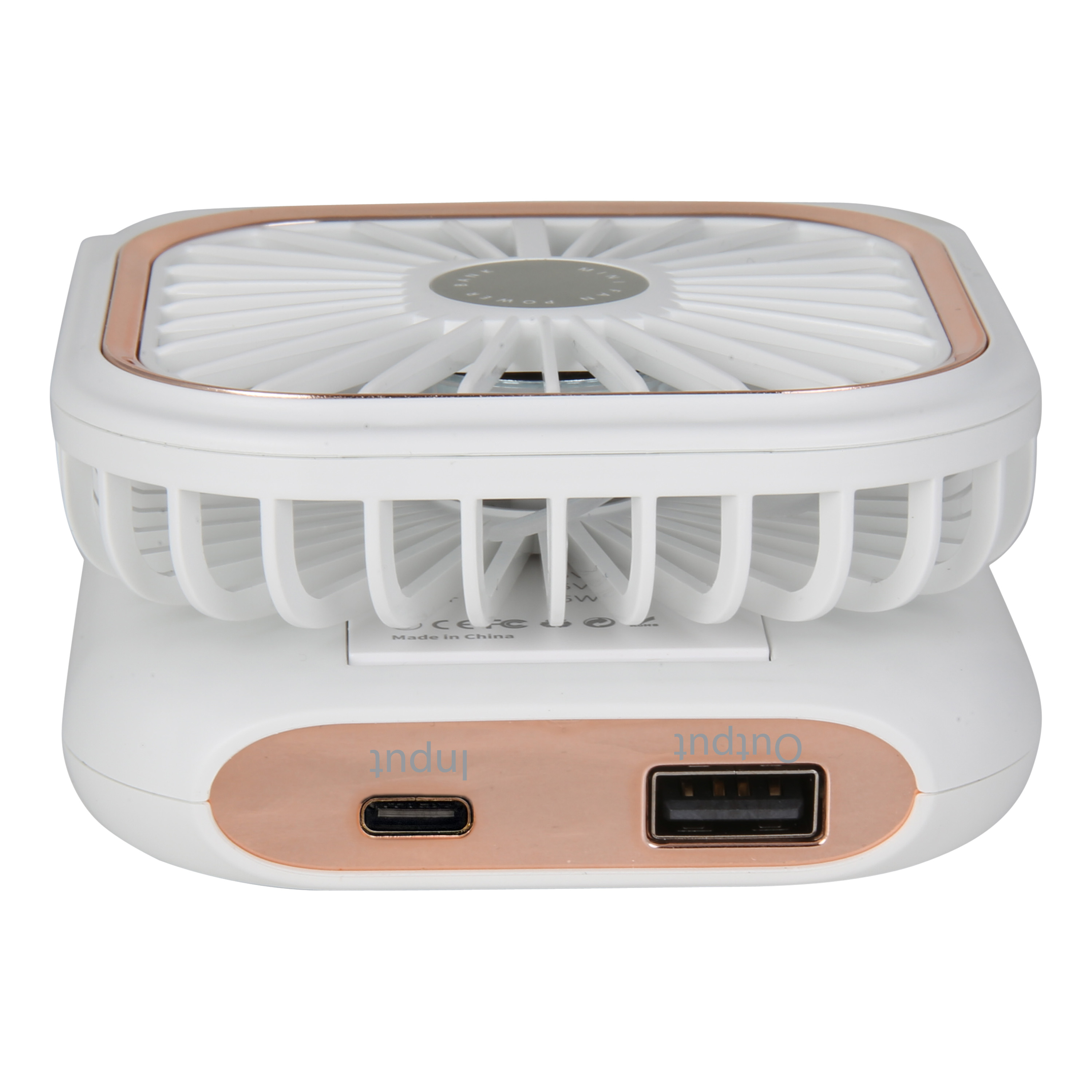 3 IN 1 Mini Fan 3,000mAh Power Bank 2