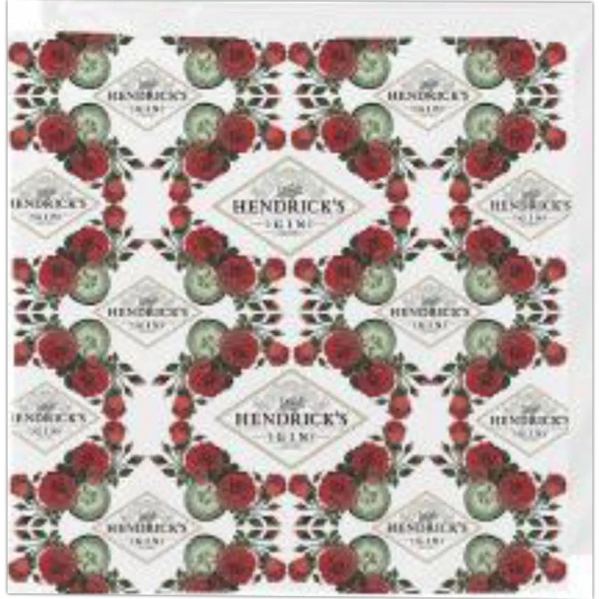 Sublimated Square Branding Bandana, 22x22 1
