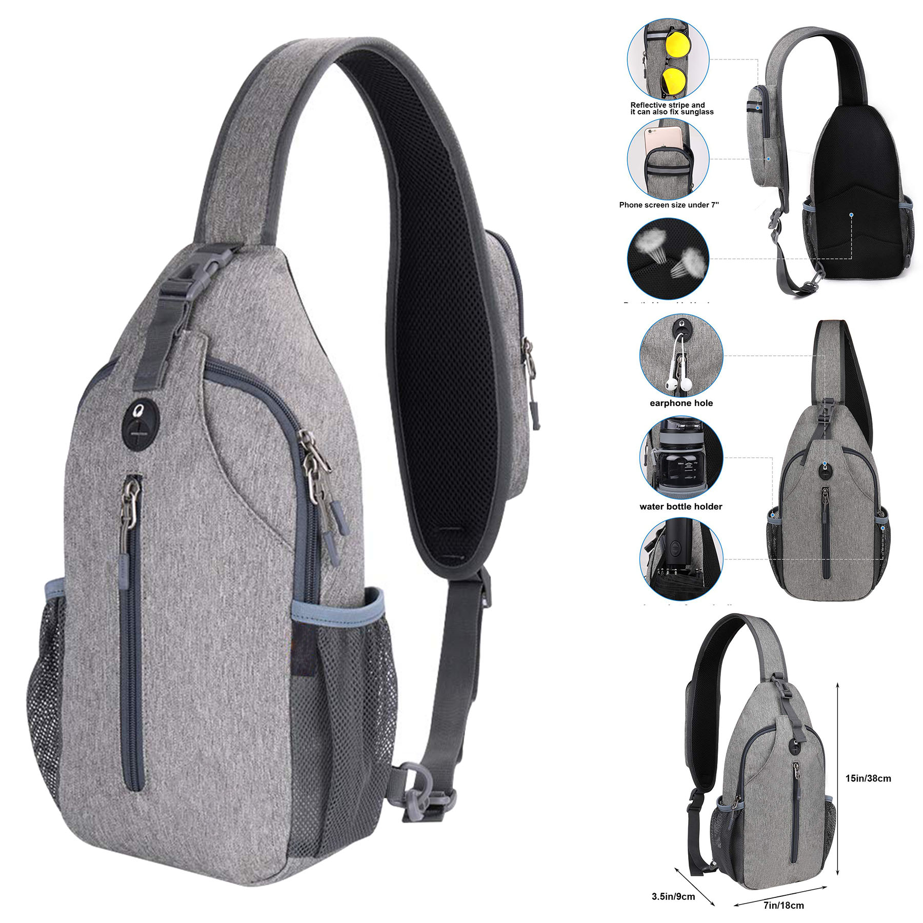 Crossbody Sling Backpack 2