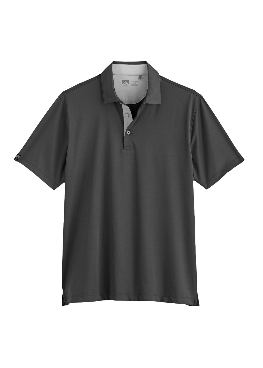 Storm Creek Men's Visionary III Solid Short Sleeve Polo 25
