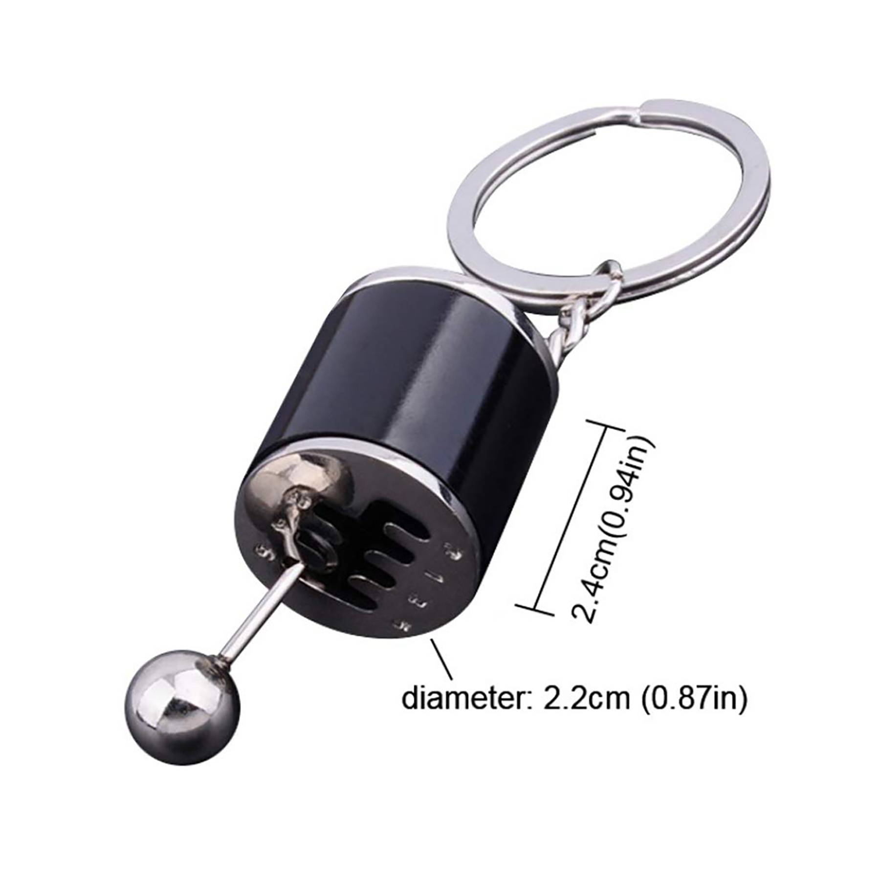 Key Ring Keychain Anti-Stress Toy Car 6-Speed Gear 4