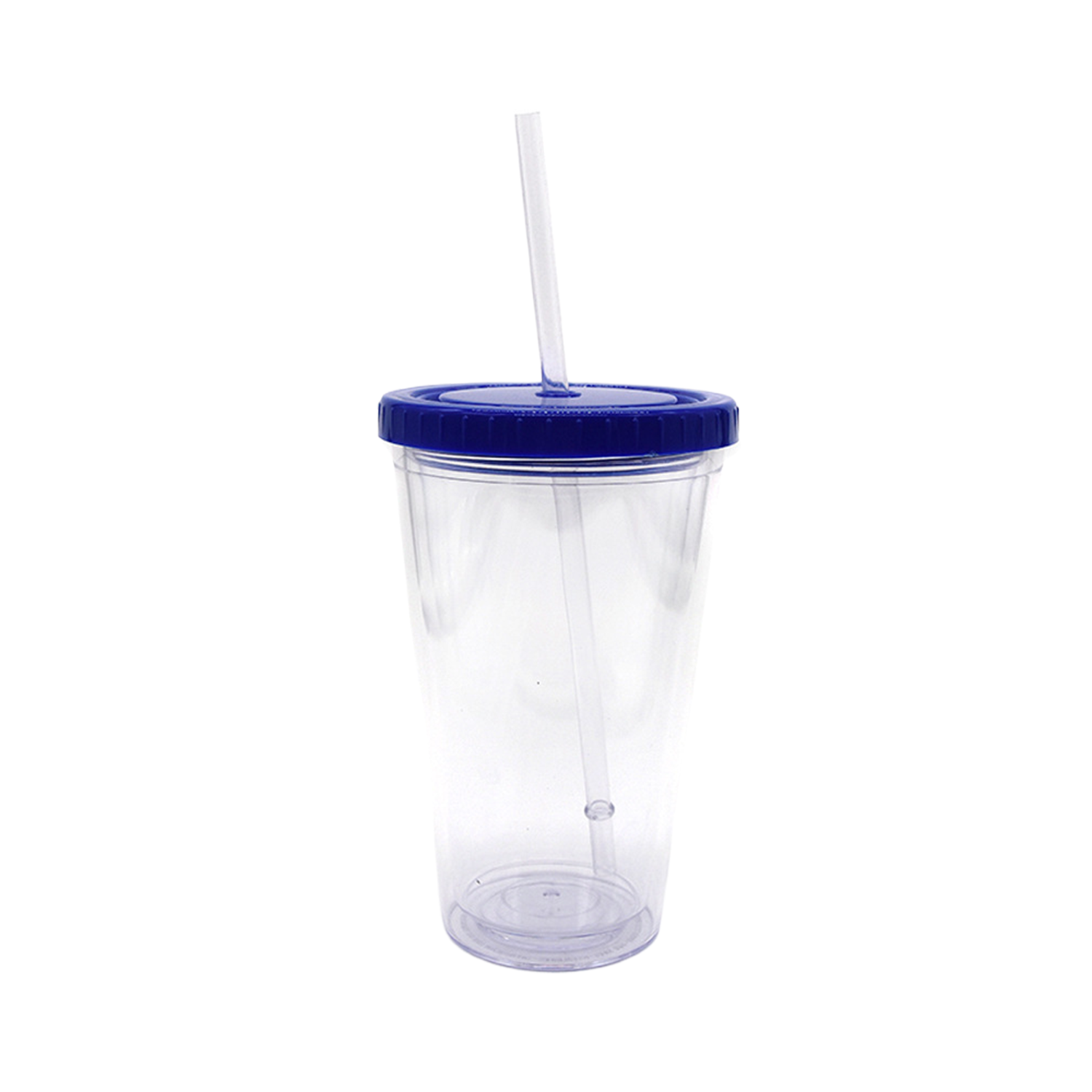 Portable 13-ounce double cup with straw 5