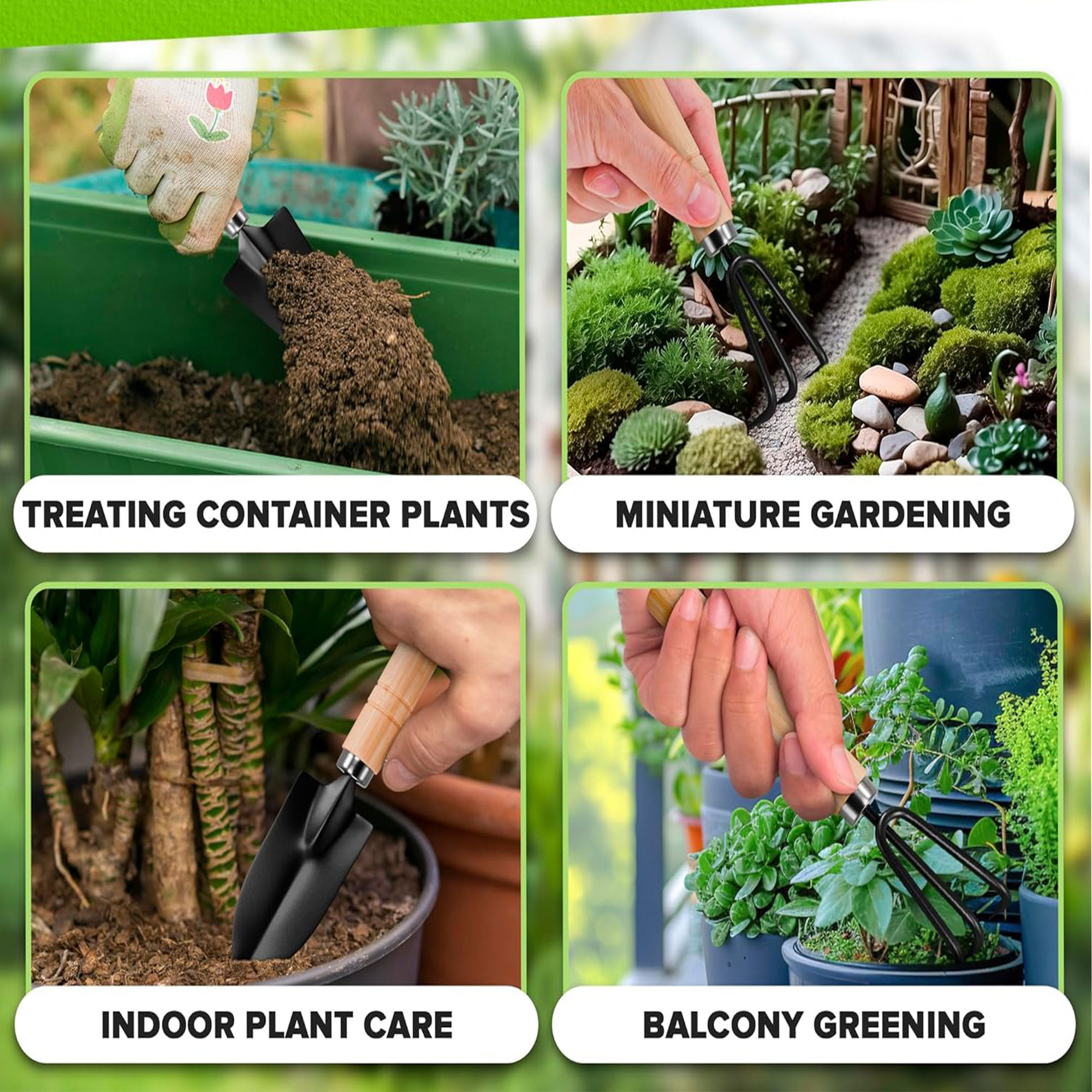 3 Piece Indoor Gardening Tools Set 2