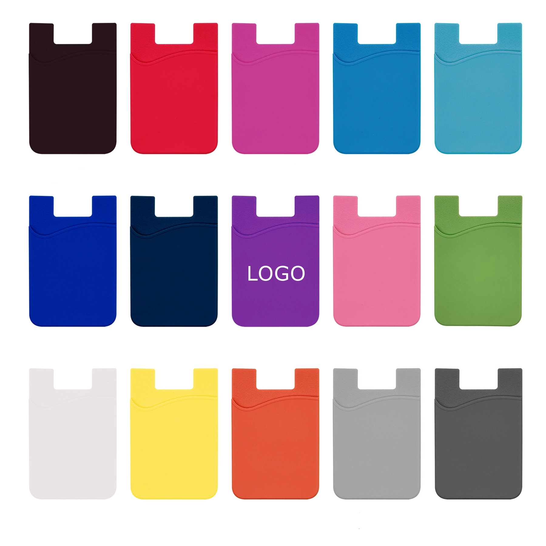 Adhesive Smart Phone Card Holder