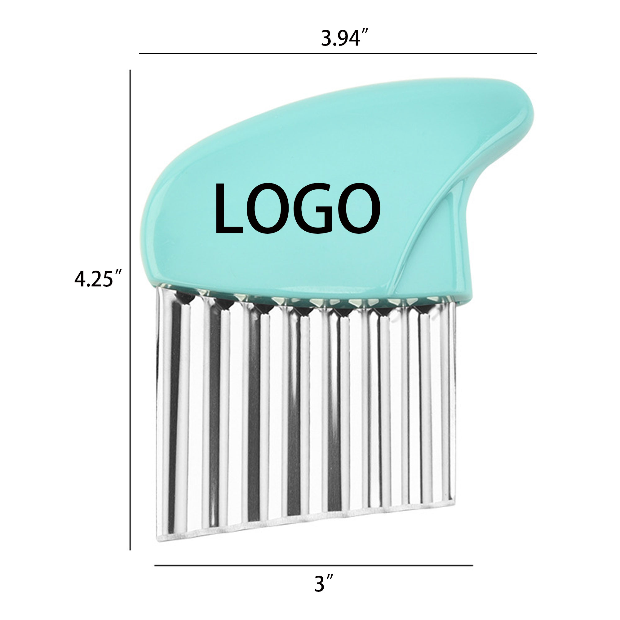 Stainless Steel Waffle Fry Cutter Potato Slicer 7