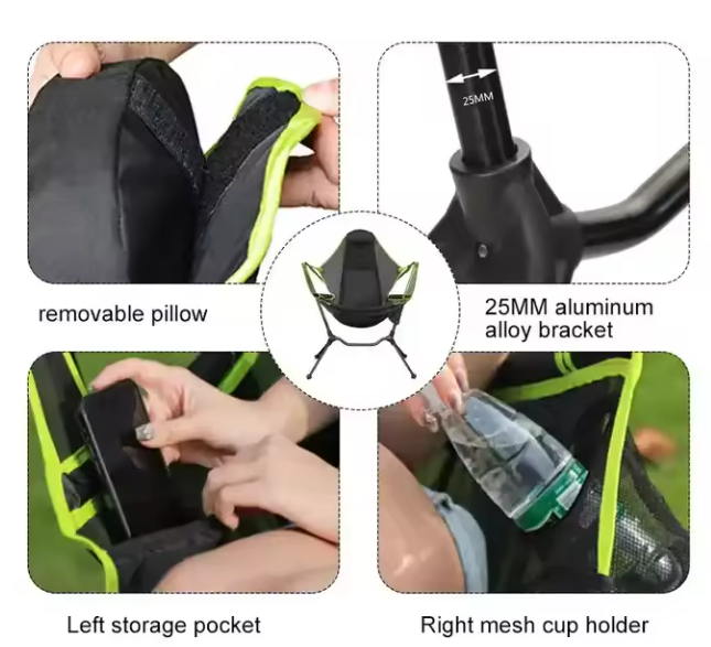 Rocking Folding Camping Chair 4