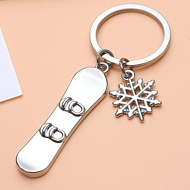 Snowboard keychain 1