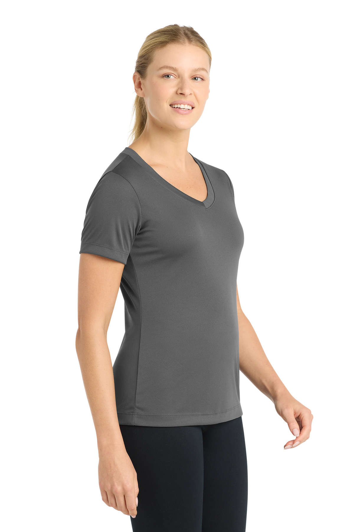 Sport-Tek Women's PosiCharge Competitor V-Neck Tee. LST353 29
