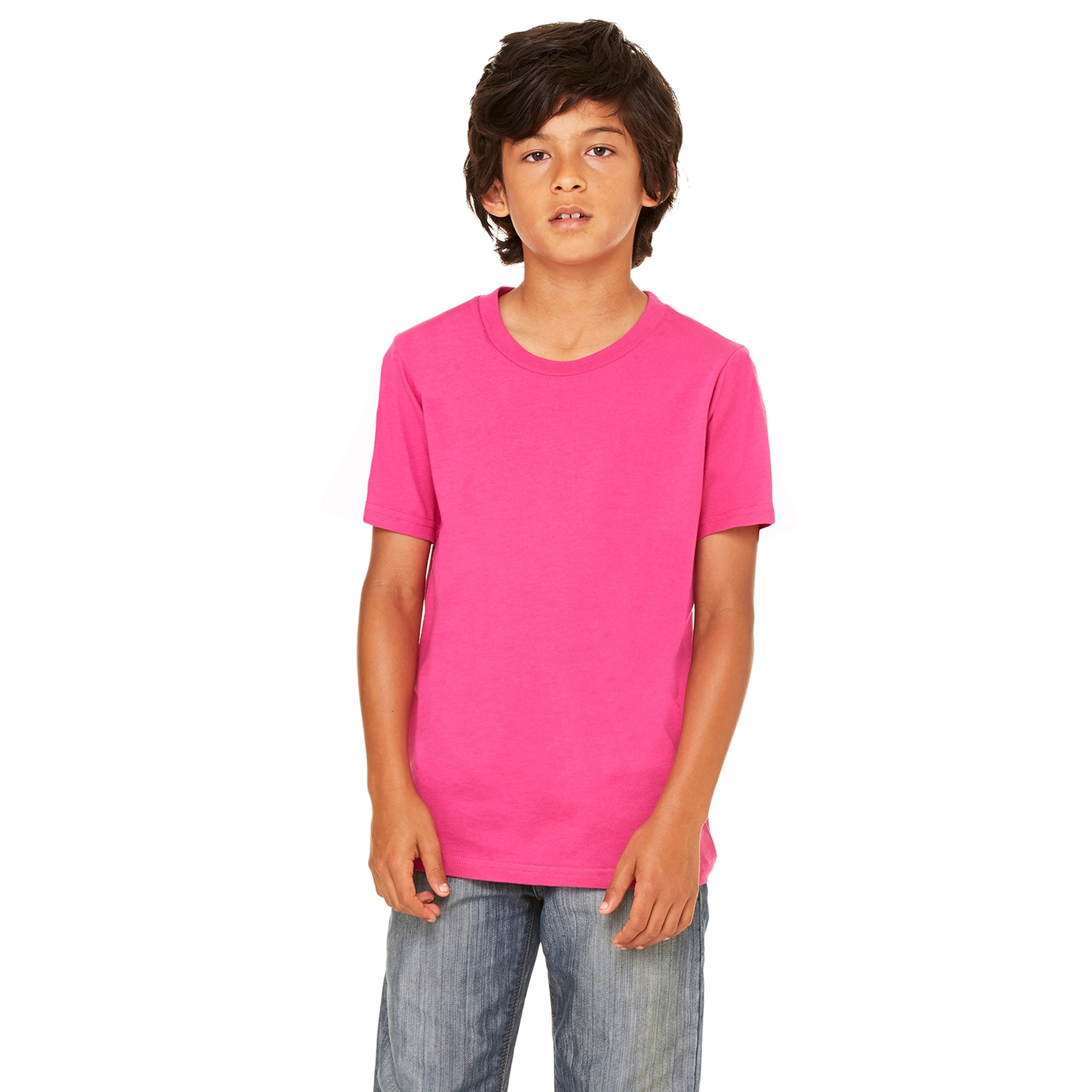 Bella + Canvas Youth Jersey Short-Sleeve T-Shirt 20