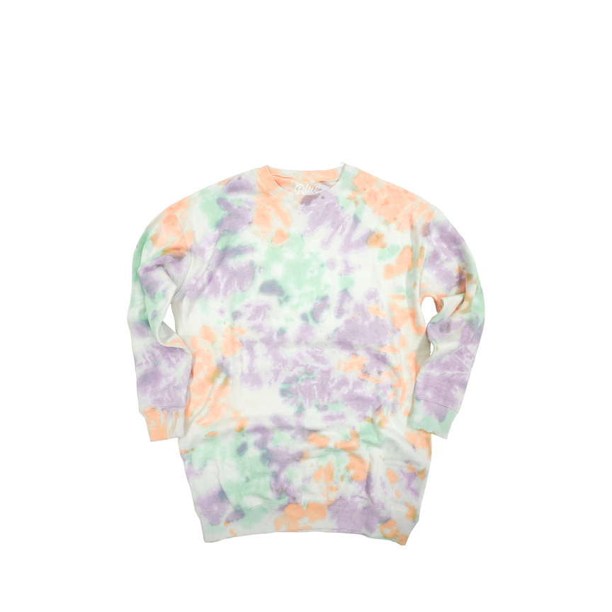 Oversized Cloud Dye Crew Sweatshirt, custom hoodie or sweatshirt with logo imprint 5