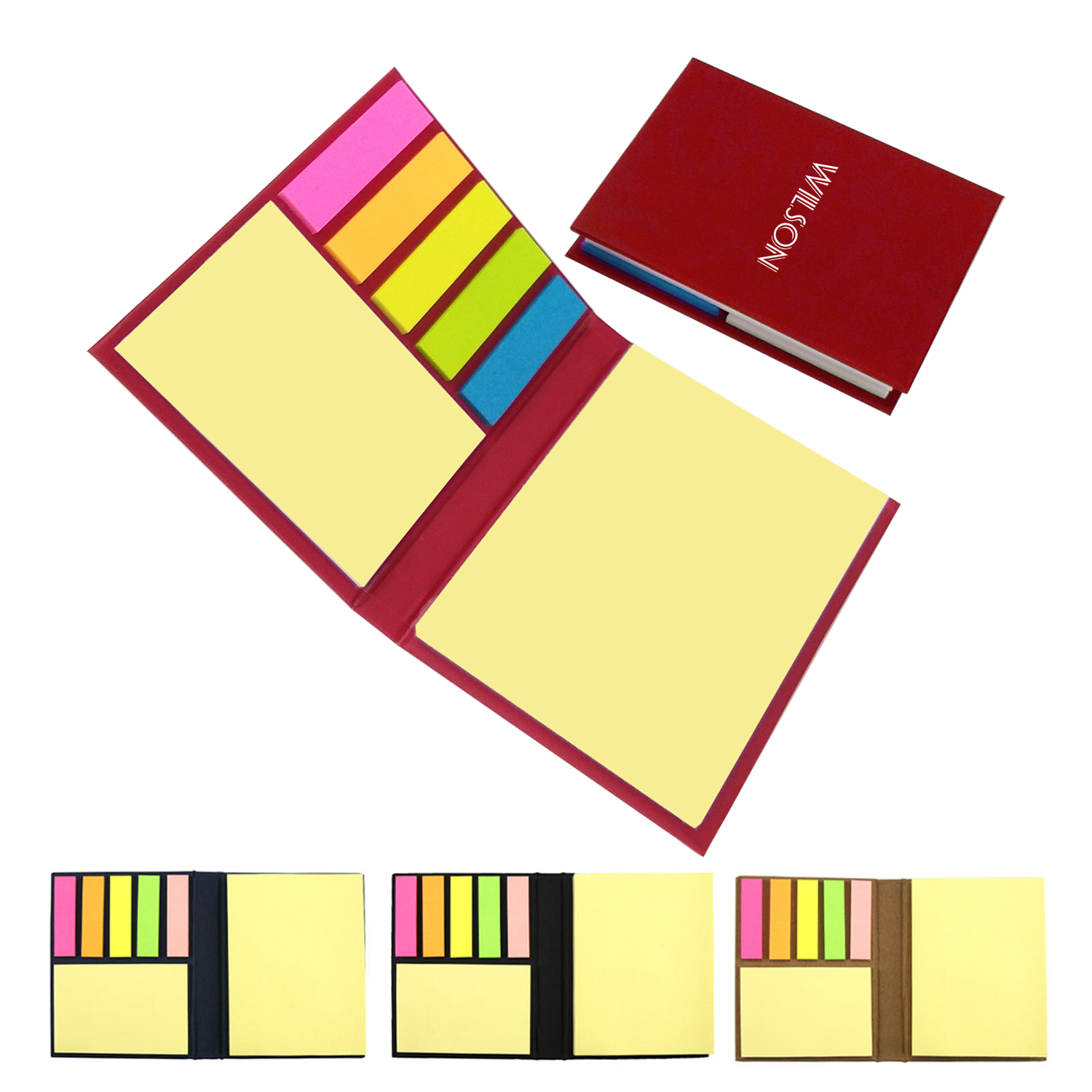 Sticky Note Pad with Index Tabs 7