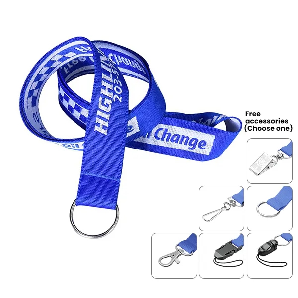 5/8" Fine Woven Lanyard 4