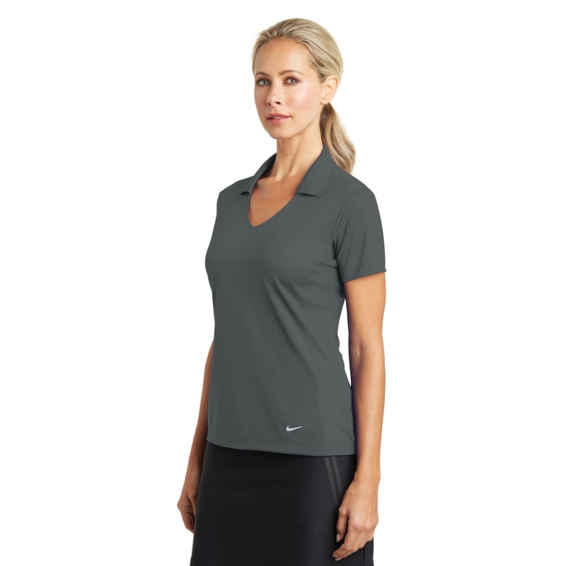 Nike Women's Dri-FIT Vertical Mesh Polo. 19