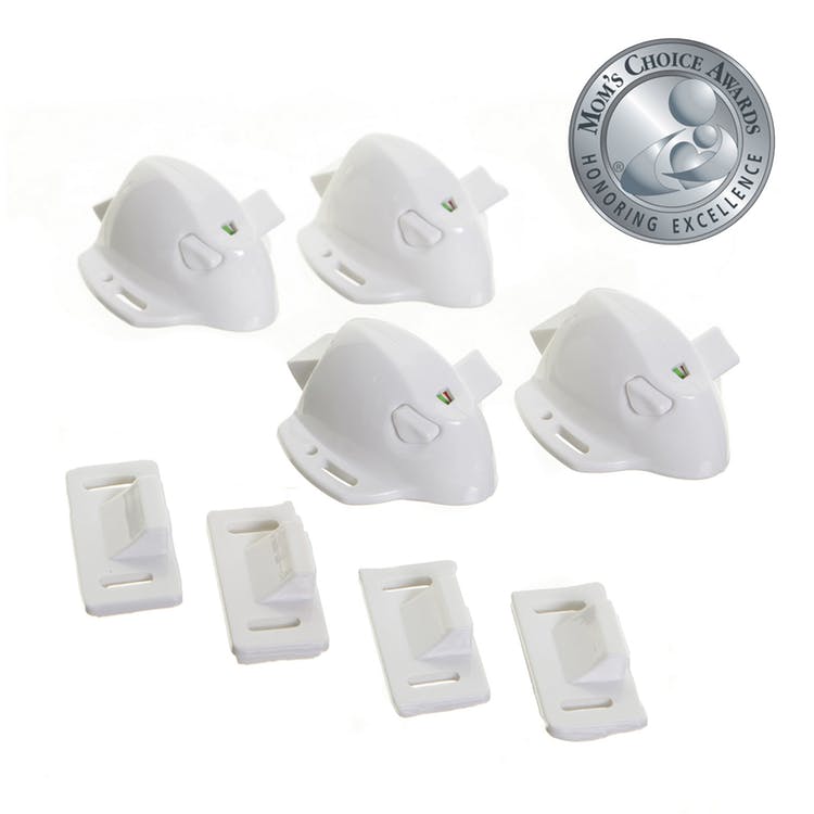 Adhesive Mag Locks - 4 Locks 0 Key 2