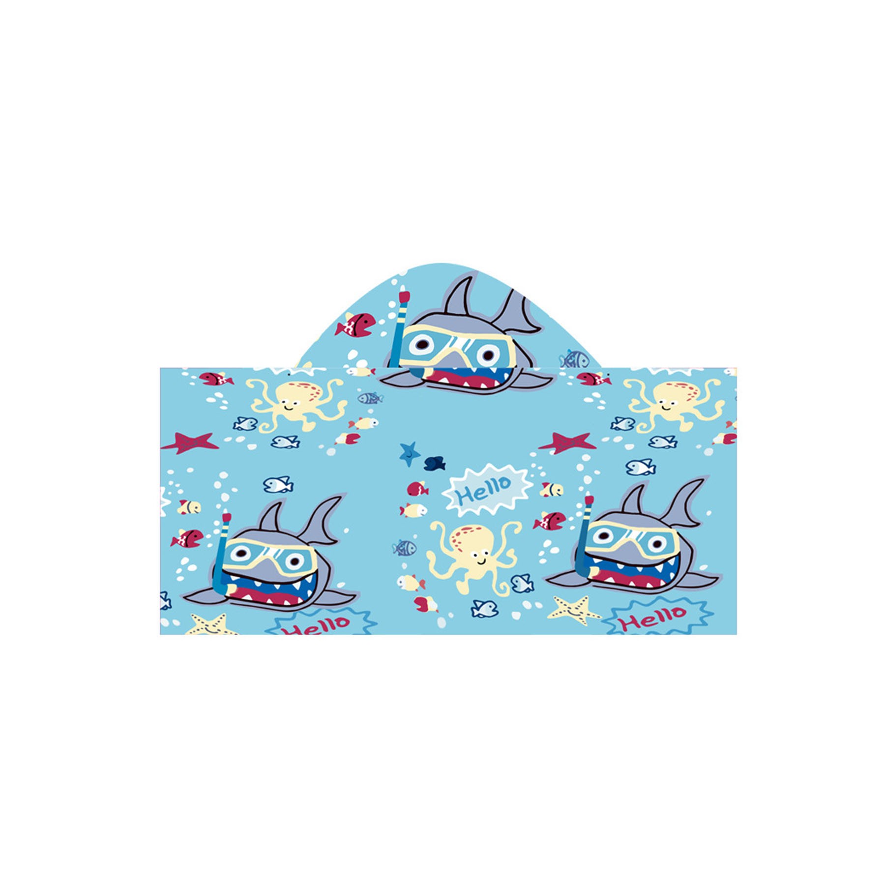 Hooded Bath Towel For Children 3