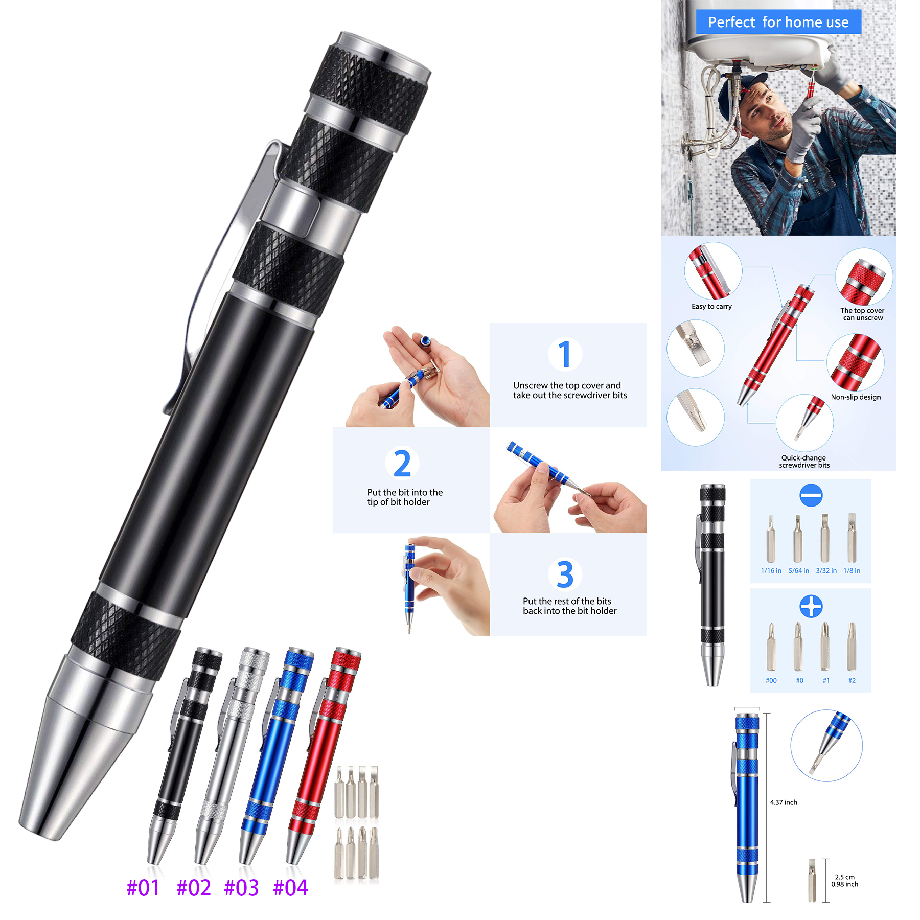 Pen Screwdriver Multitool Handy Tool 2