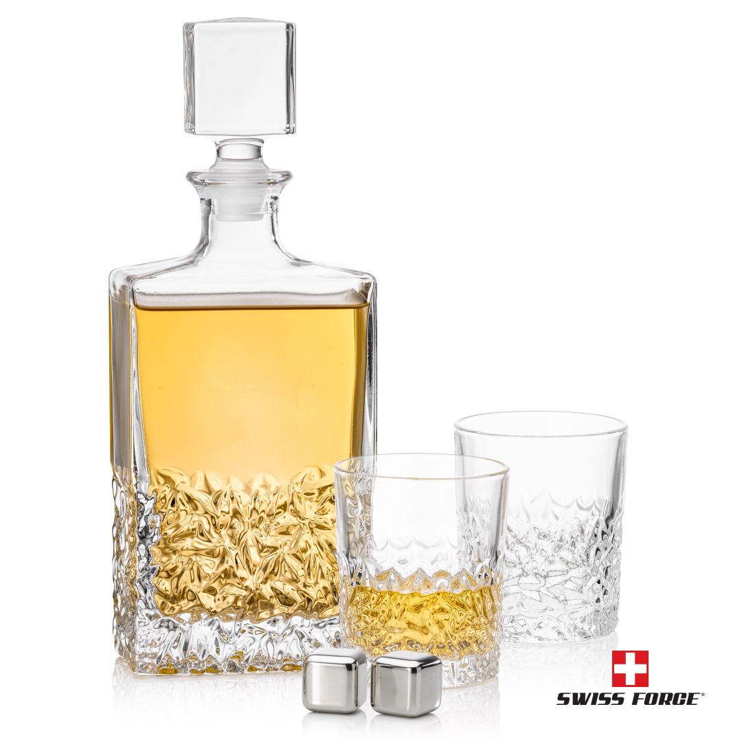 Oakham Decanter Set & Ice Cubes 5