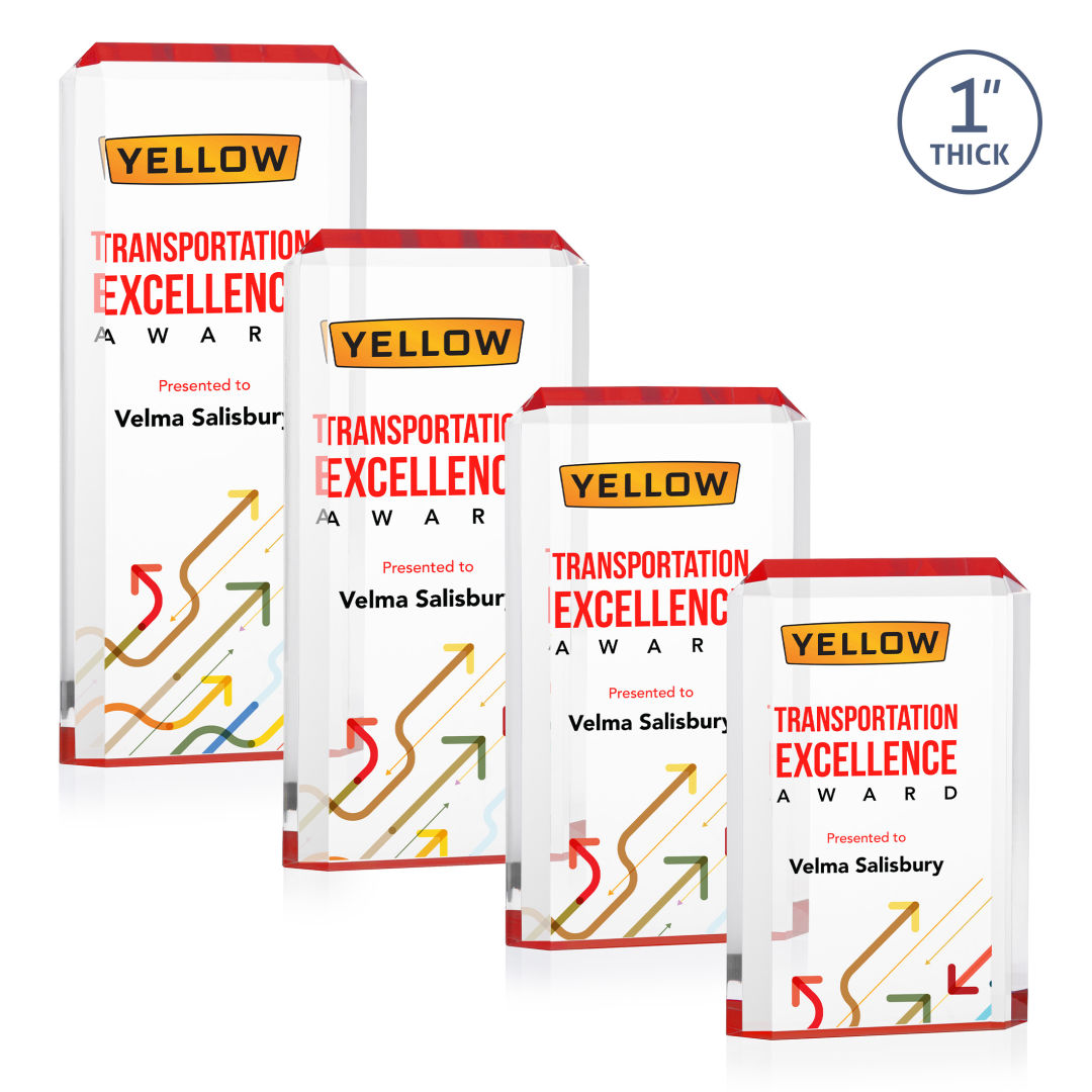 Powell VividPrint™ Award - Red 9