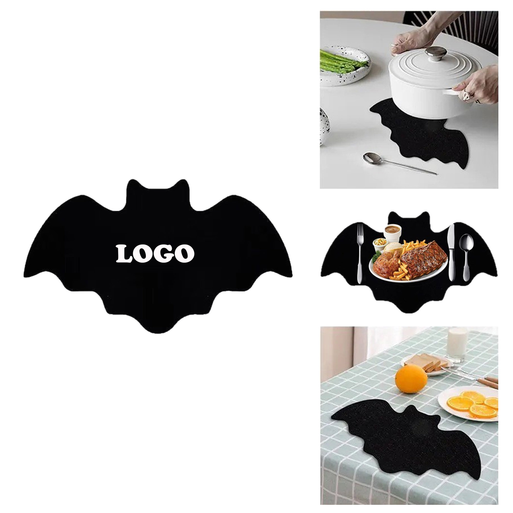 MOQ 50 pcs Non-slip Felt Table Mats 1