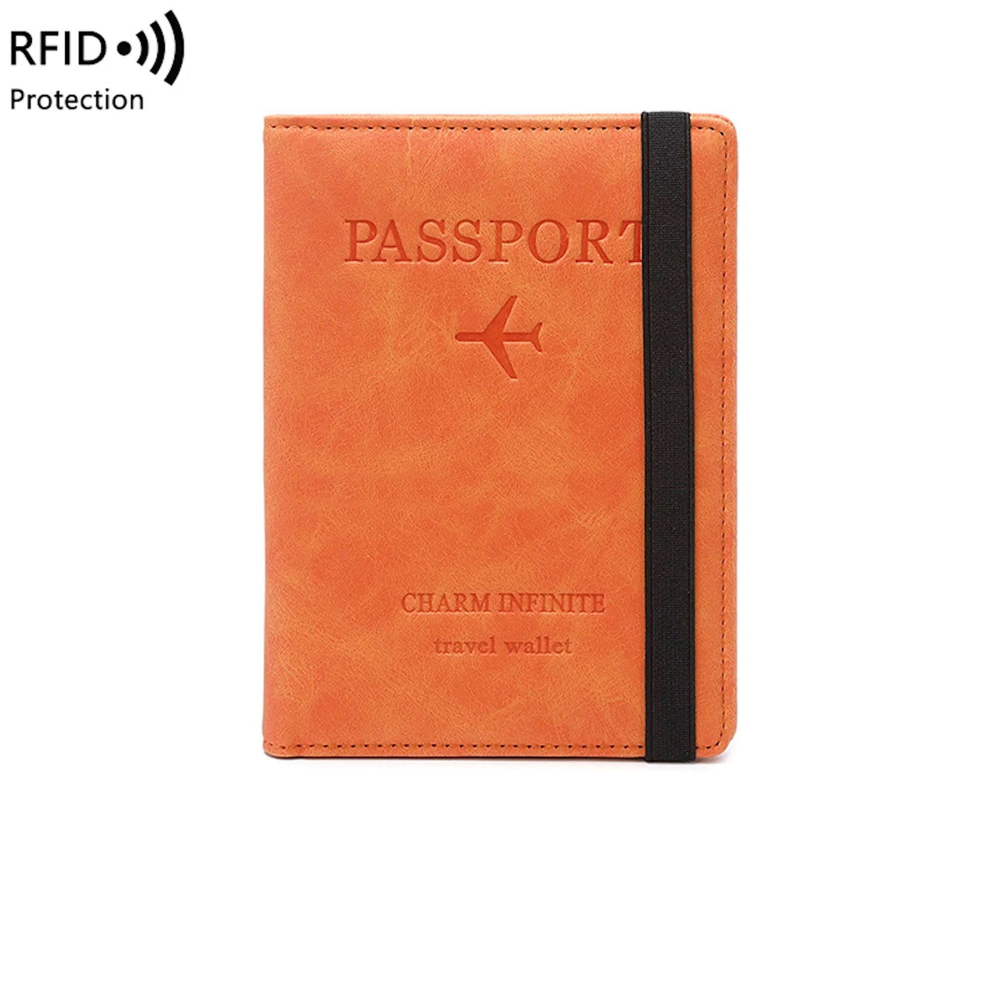 RFID Blocking Travel Passport Holder Cover Slim Id Card Case 9
