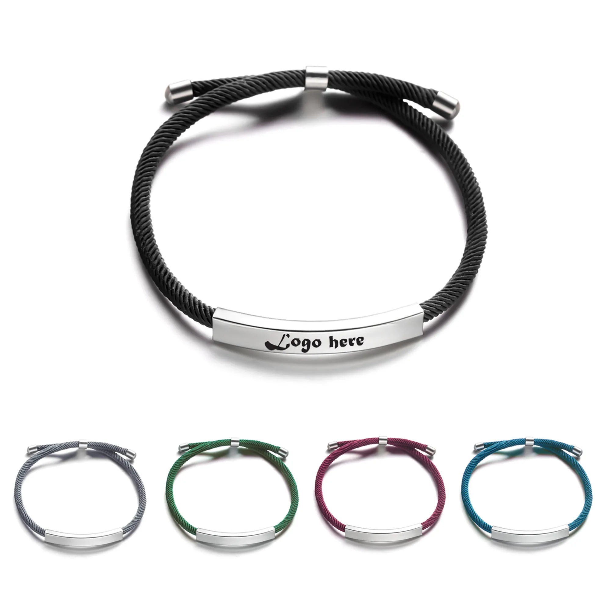 Fashion Adjustable Woven Bracelet MOQ 20pcs 2