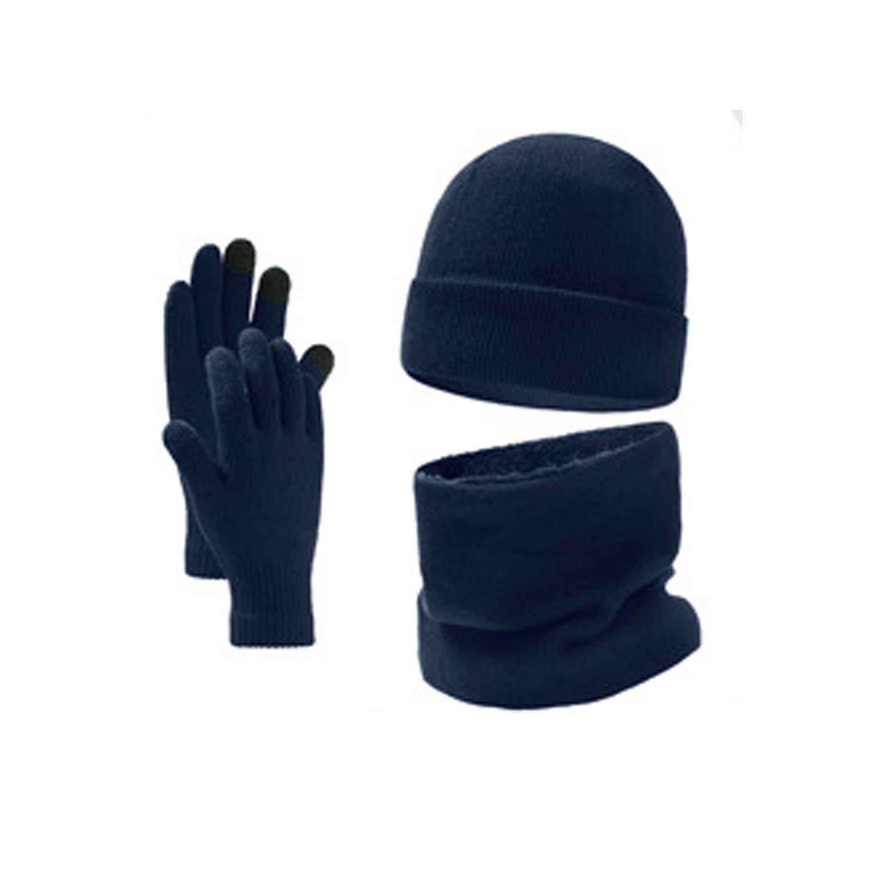 Winter Hat Scarf Gloves Set 5
