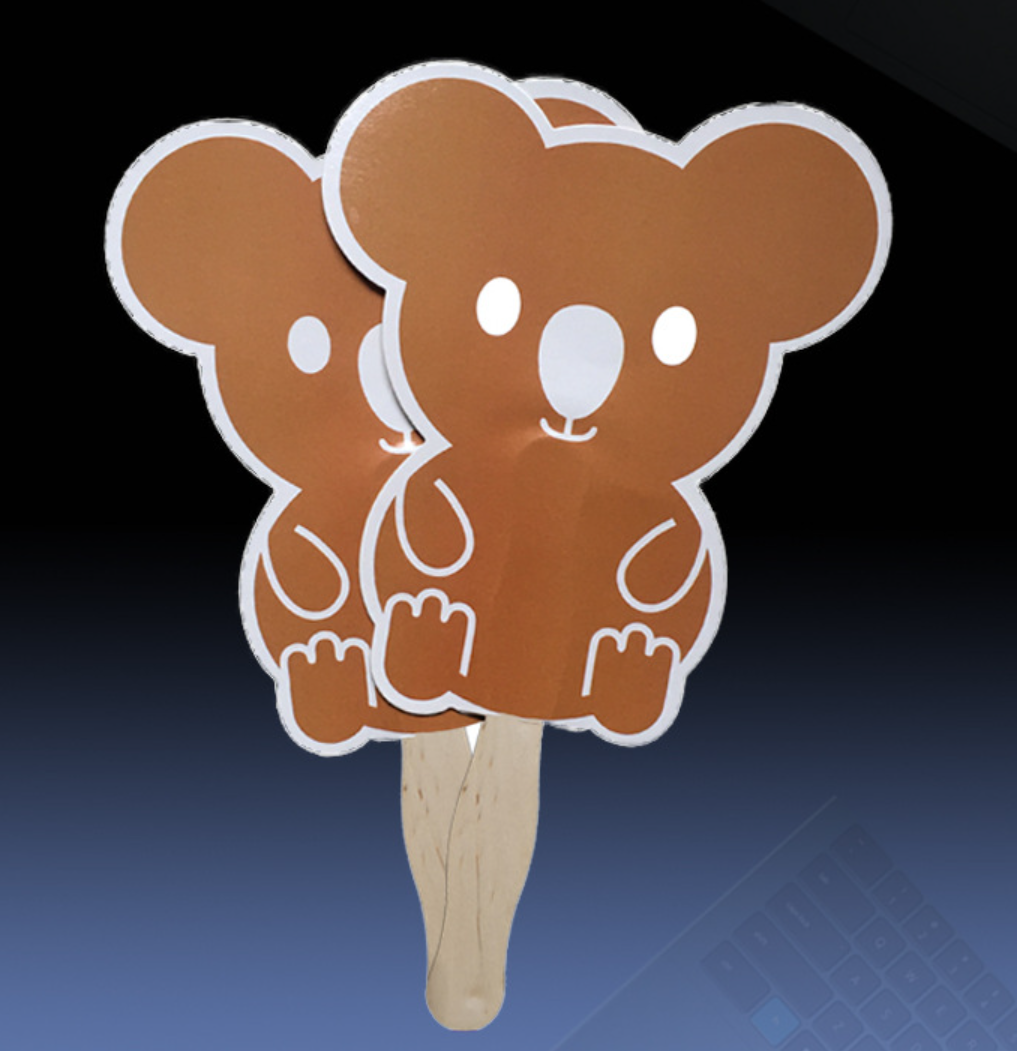 Advertising Paper Fan 1