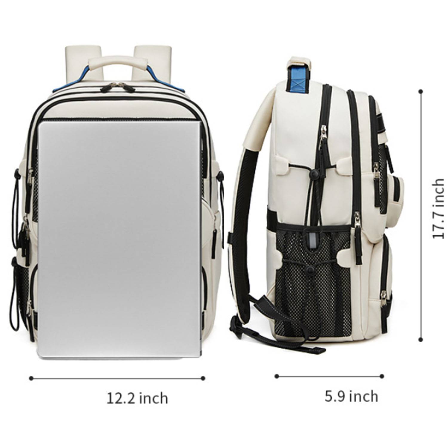 Nylon Casual Backpack with Mini Bag 6