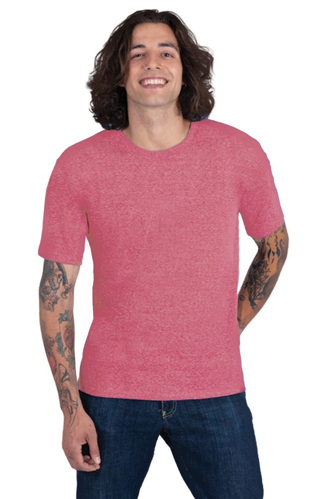 Adult Short-Sleeve Crew Neck Triblend T-Shirt 20