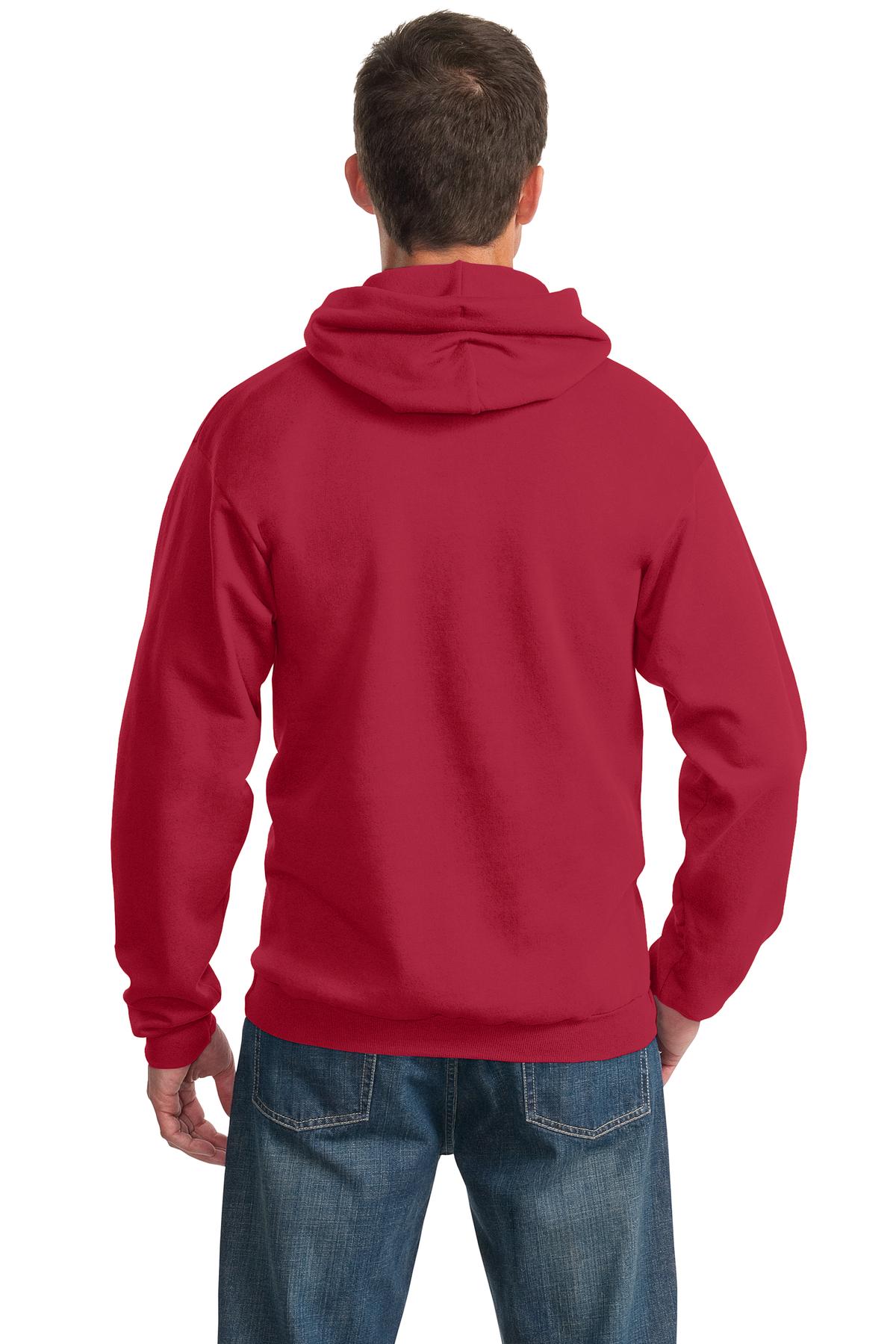 Port & Company® Essential Fleece Pullover Hooded Sweatshirt, custom hoodie or sweatshirt with logo imprint 4