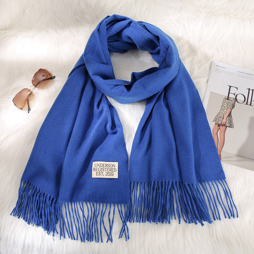 Winter Scarf With Tassel 3