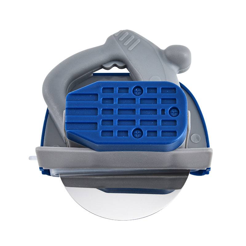 Stainless Steel Pizza Cutter w/ Removable Shield 5