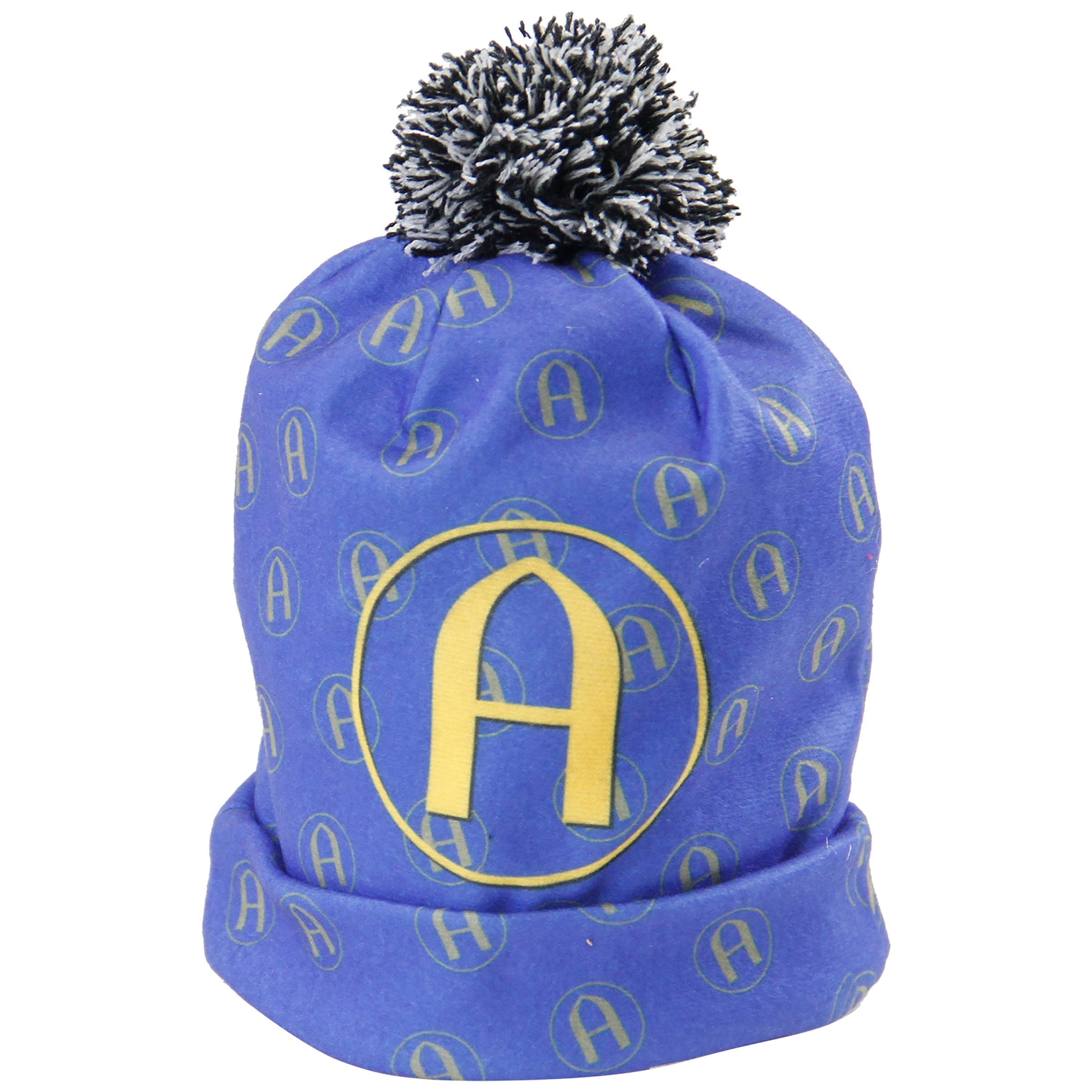Full Color Pom Beanie 10