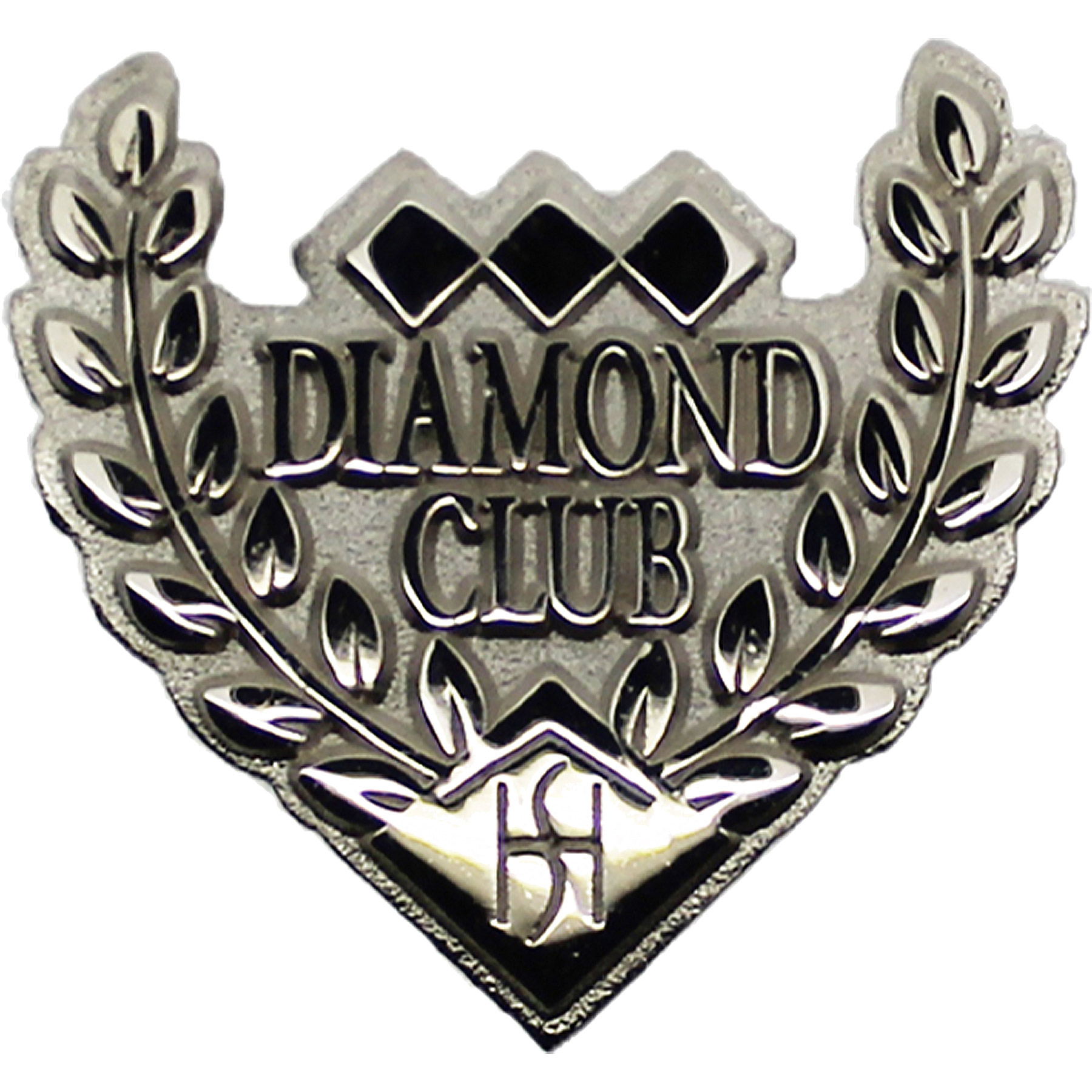 Diestruck Sandblasted Lapel Pins: Copper/Brass 3/4" W x 3/4" H 4
