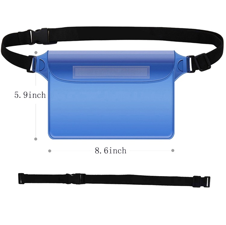 PVC waterproof waist bag outdoor sports bag 4