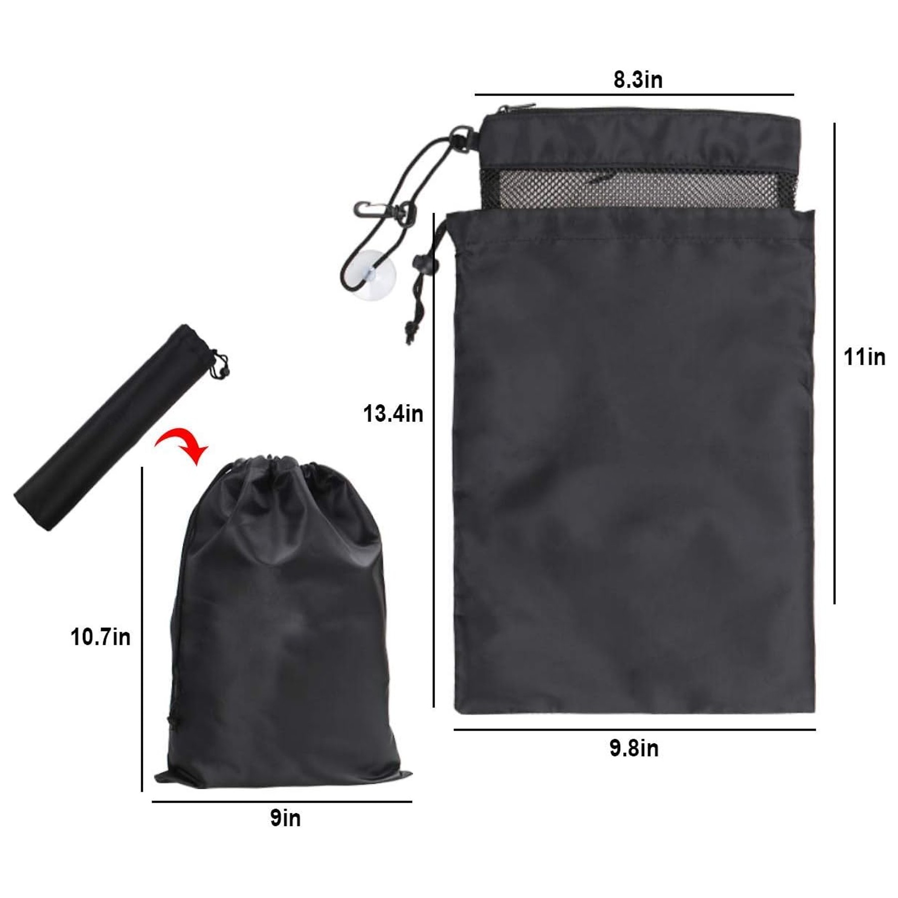 Mesh Shower Caddy Bag 3