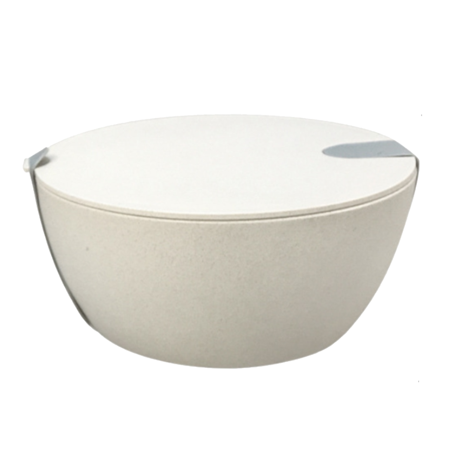 25oz Leakproof Lid Wheat Straw Round Salad Bowl 7