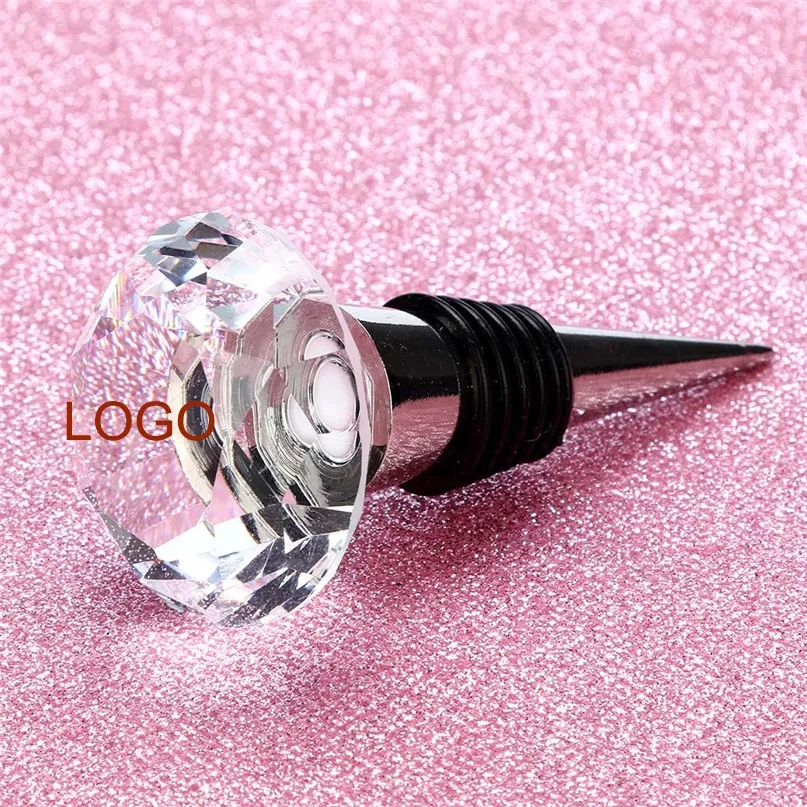 Crystal Diamond Wine Stopper 6