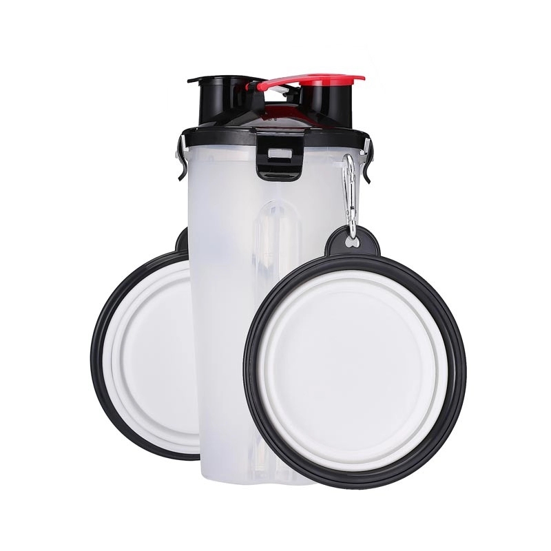 2 in 1 Folding Pet Feeder Water Bottle 6