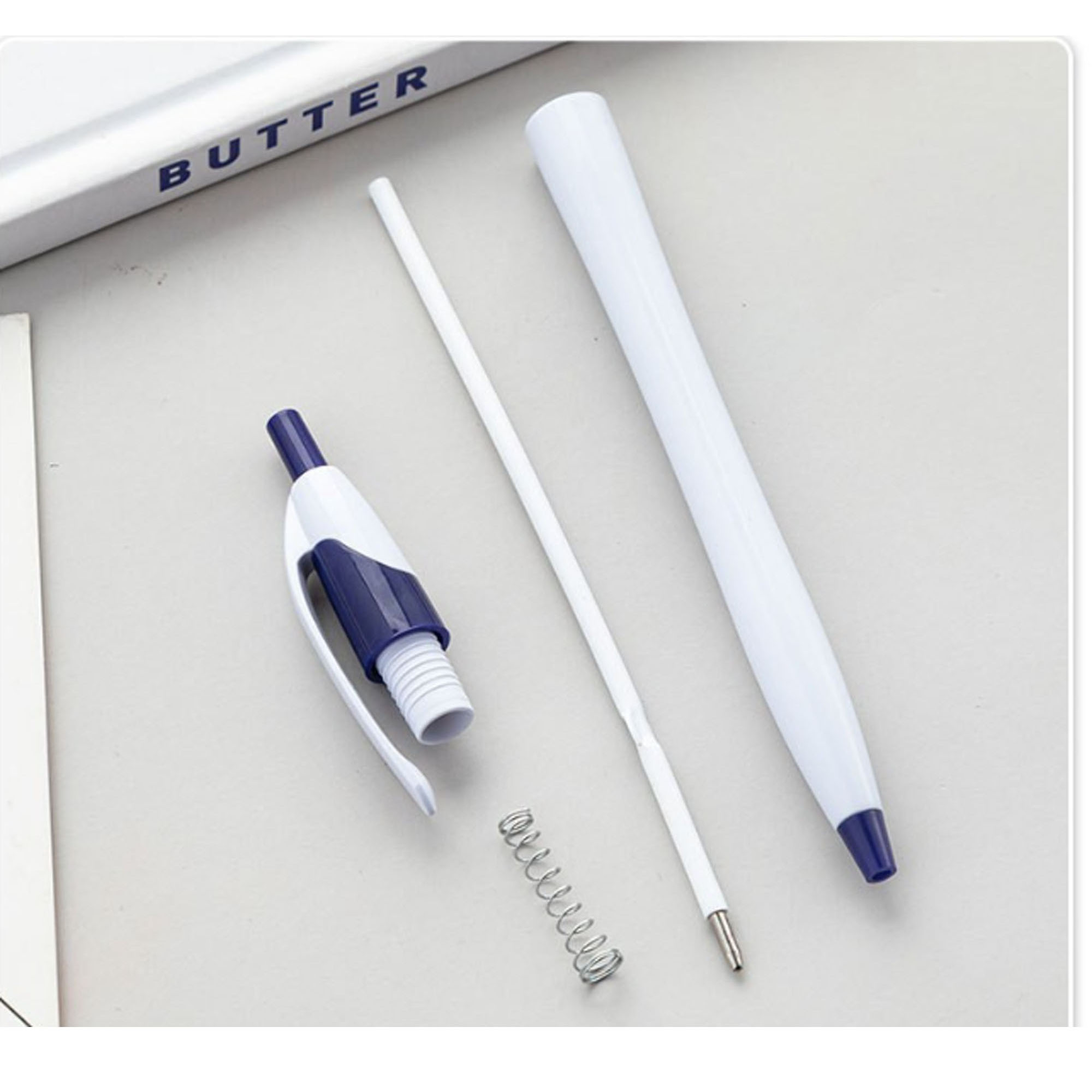 High-Quality Metal Push Ballpoint Pen for Elegant Writing 2