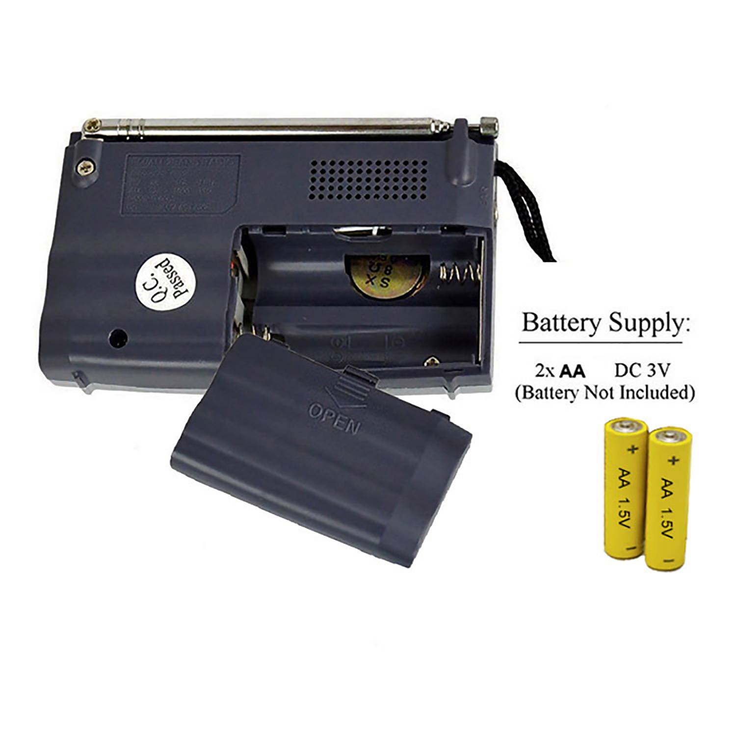 Mini Portable AM FM Radio 3