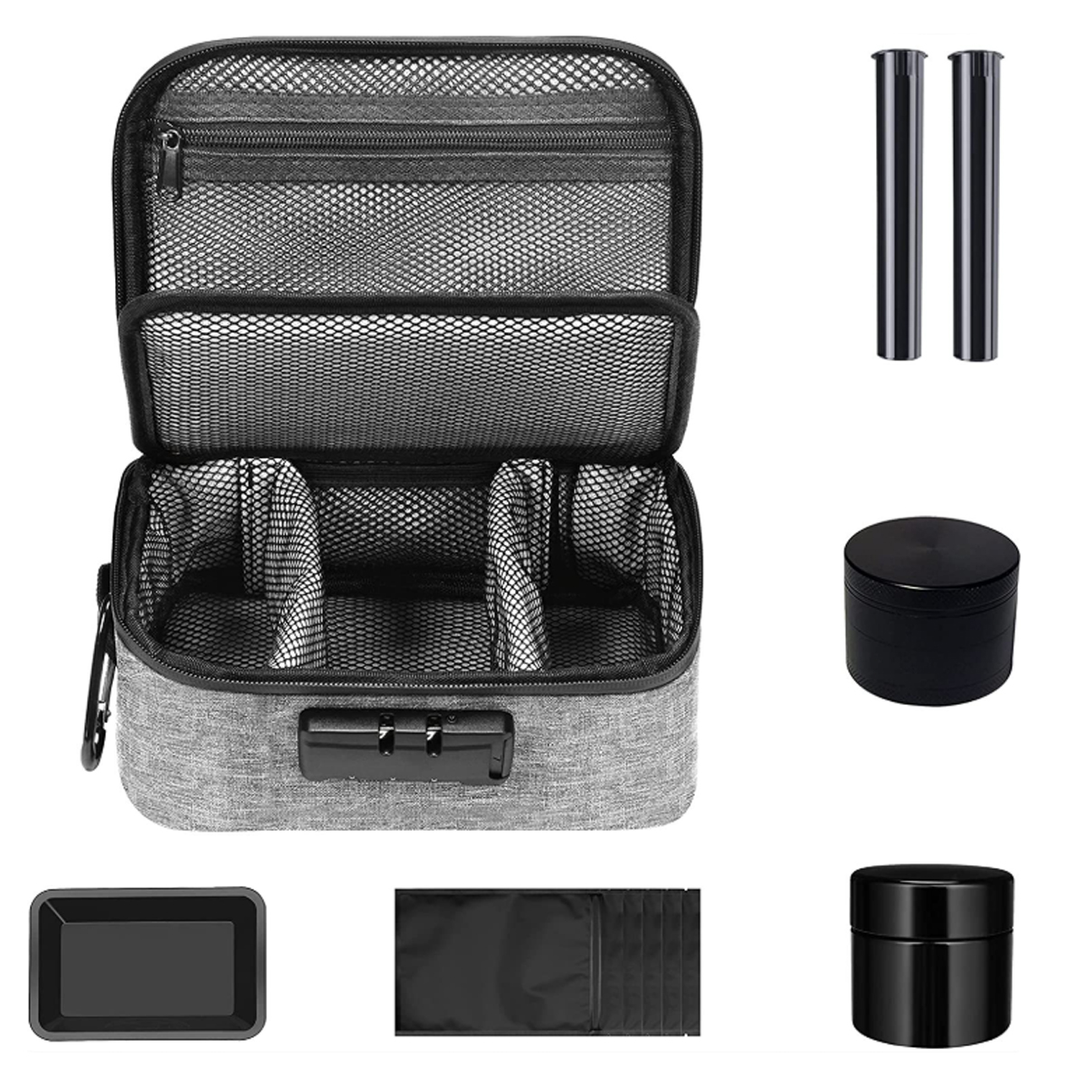 Water-Resistant Travel Organizer Case with Handle and Lock 5
