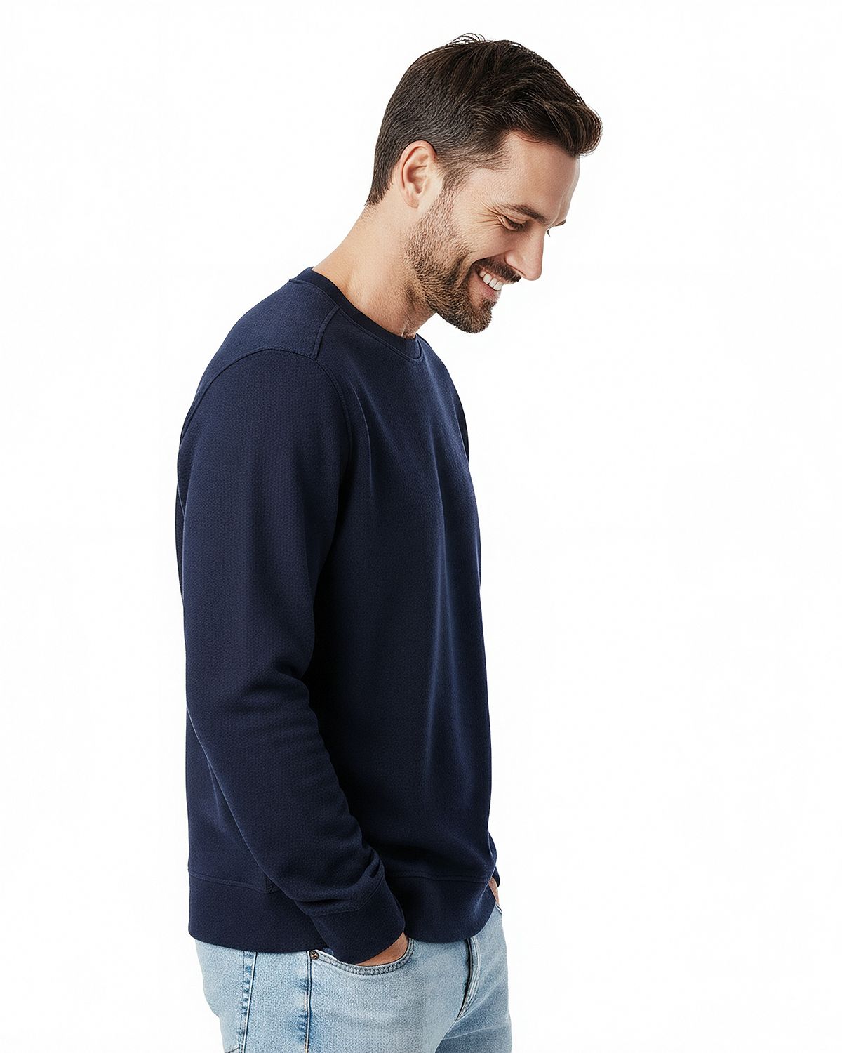 Clique Haven Recycled Mens Crewneck Sweatshirt 36