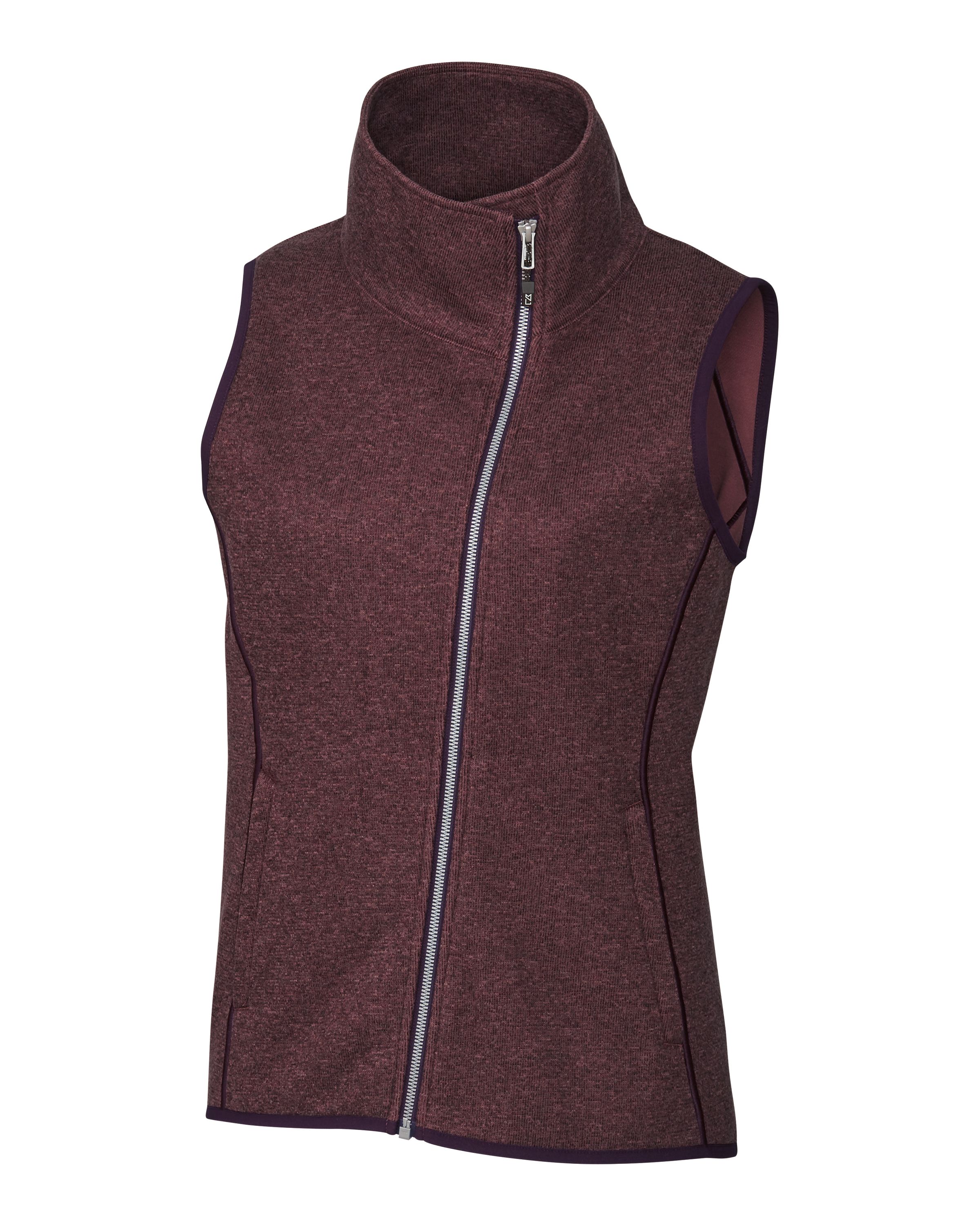Mainsail Sweater Knit Womens Asymmetrical Vest