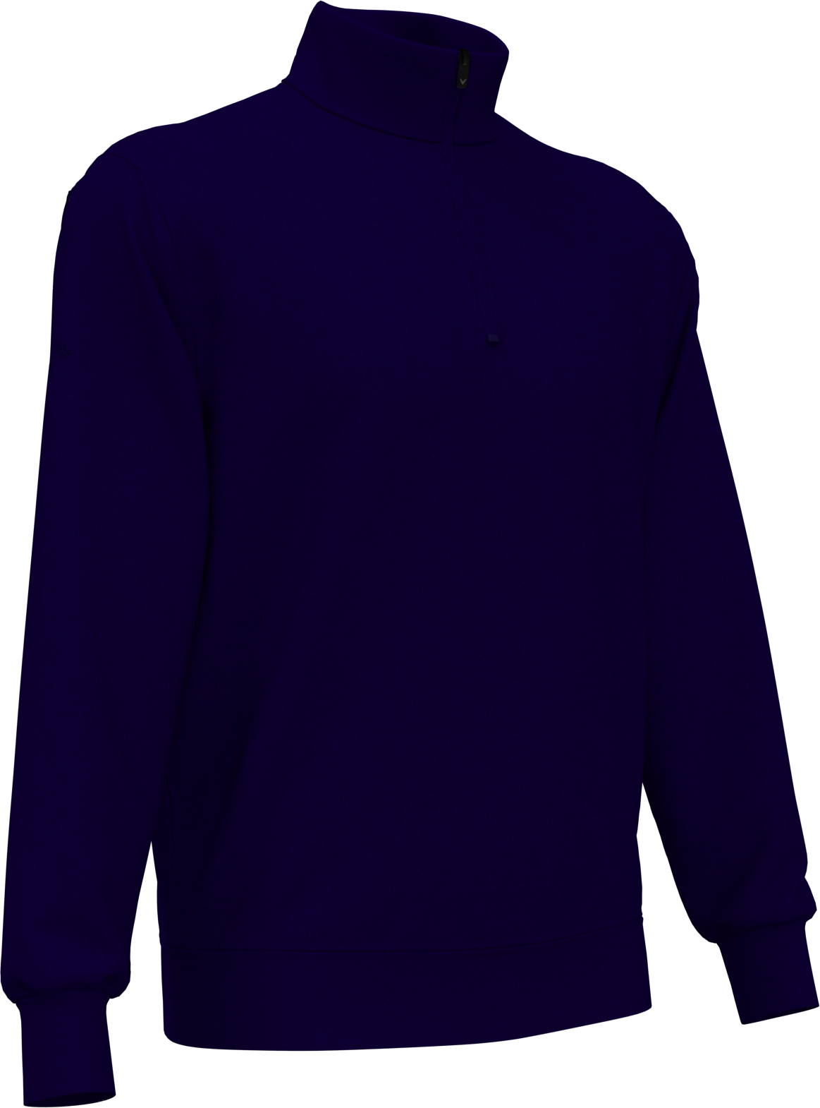 Men's Long Sleeve 1/4 Merino Golf Sweater 5