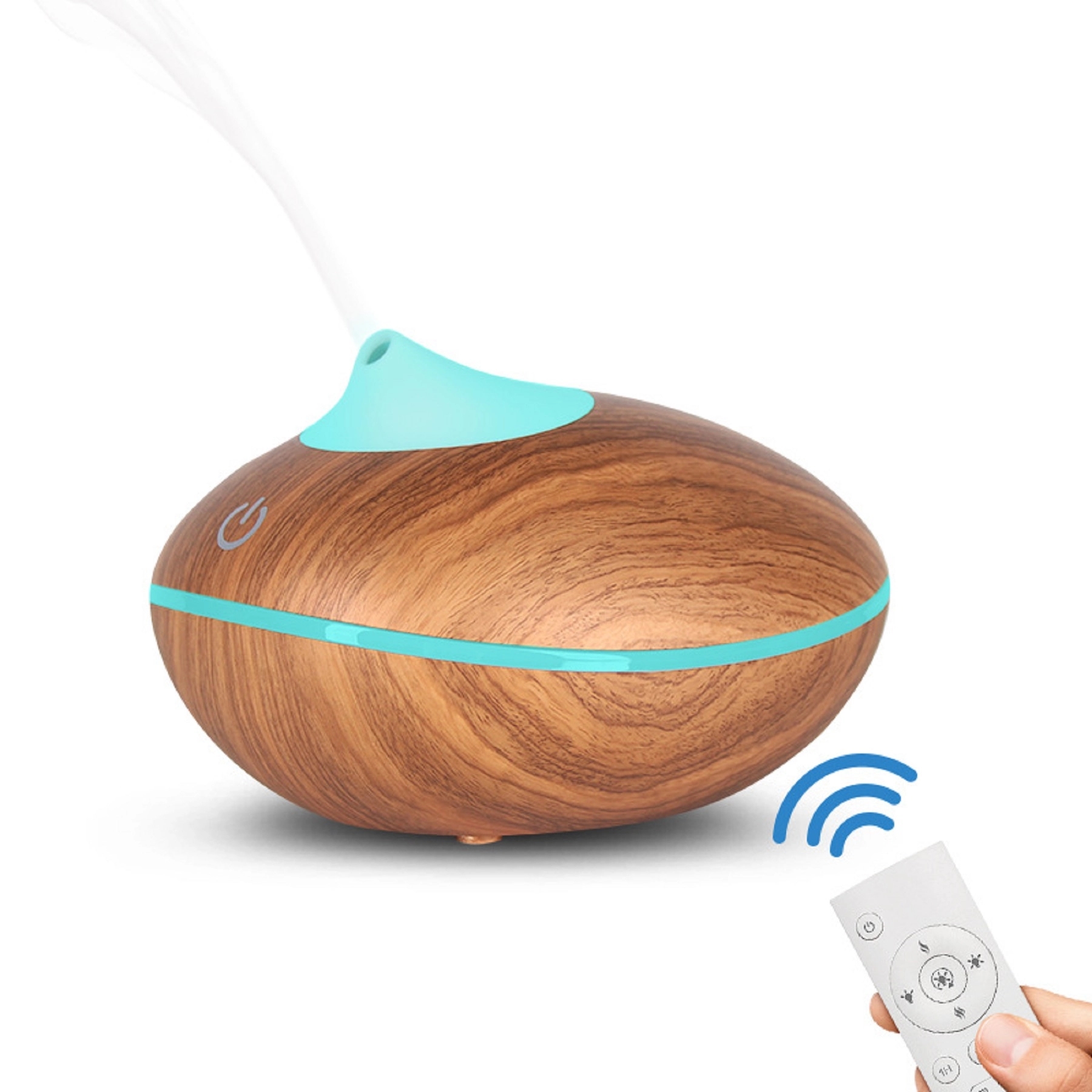 200 ml Wood Grain Aroma Diffuser Humidifier for Home 8