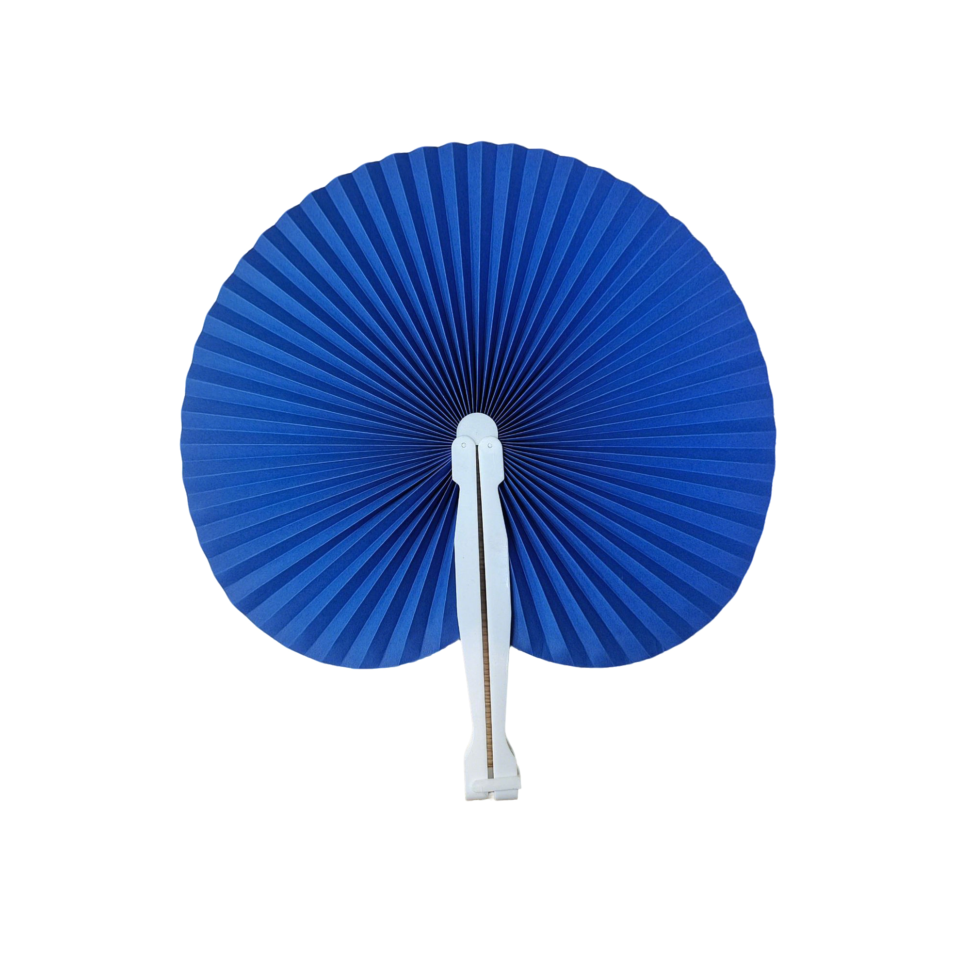 Colorful Plastic Folding Hand Fan 5.7" Length x 0.75" Width 3