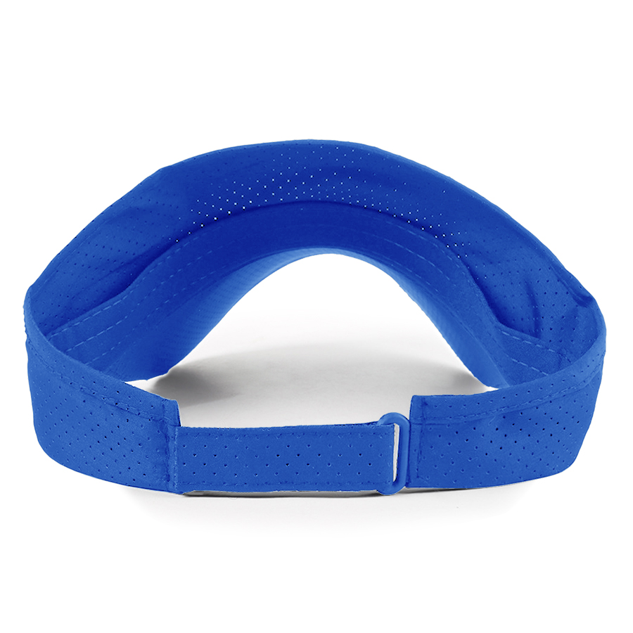 Stock Solid Color Perforated Polyester Visor 12