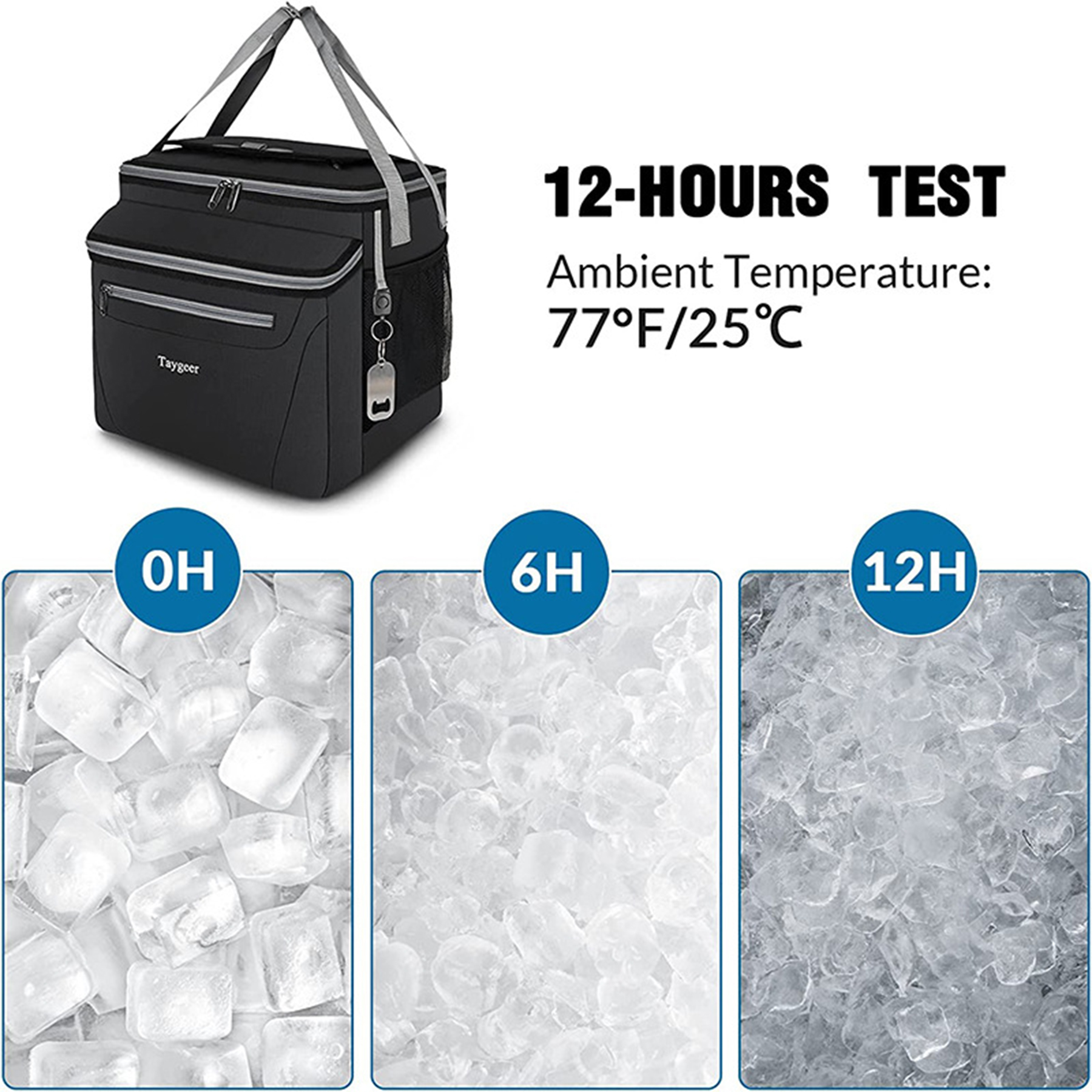 Oxford Waterproof beach picnic insulation bag 2